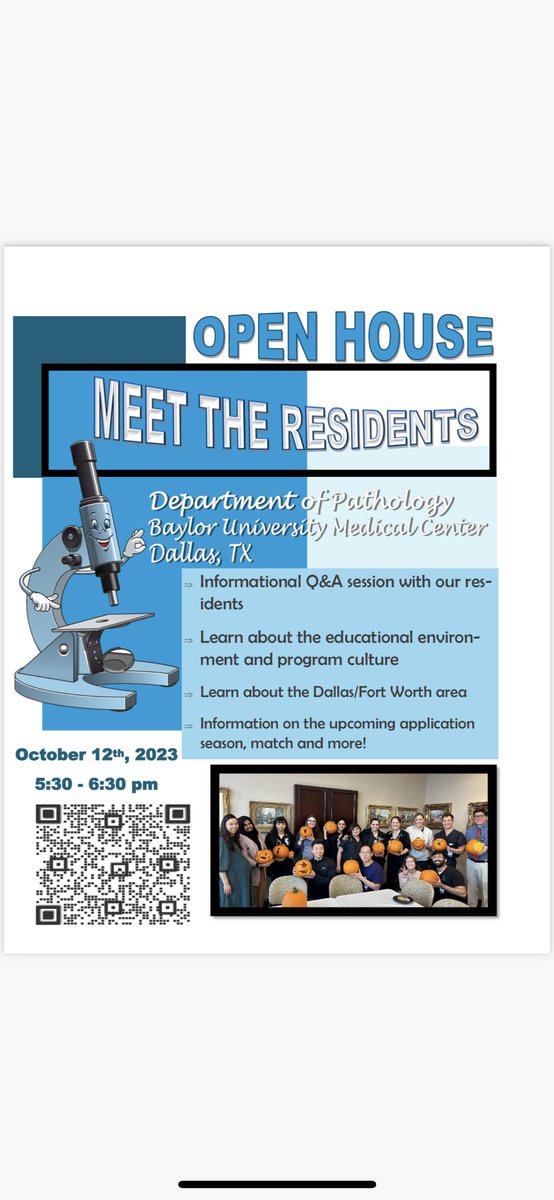 Annnndddd we’re back! Please join us for a virtual open house to explore our program. We’re very excited to meet y’all!