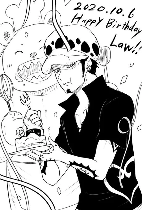 過去の誕生日絵