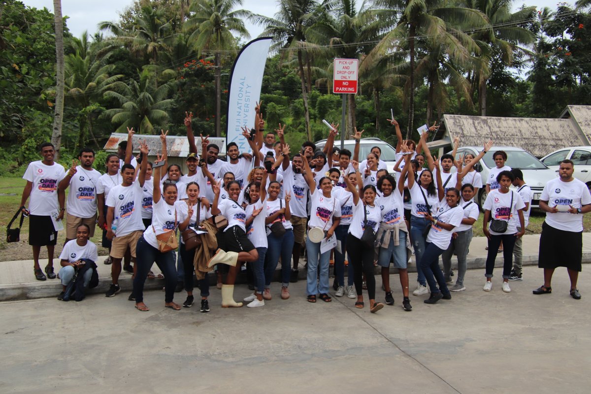 FNUFiji's tweet photo. π’π’ We are so proud of our volunteers who have put in immense effort to make our first school at Nasinu Campus a success! We are now ready to welcome everyone at our Open Day in our Nasinu, Naduna, Namaka and Natabua Campuses.
#FNUOpenDay #TeamFNU https://t.co/GmfChX6x1l
