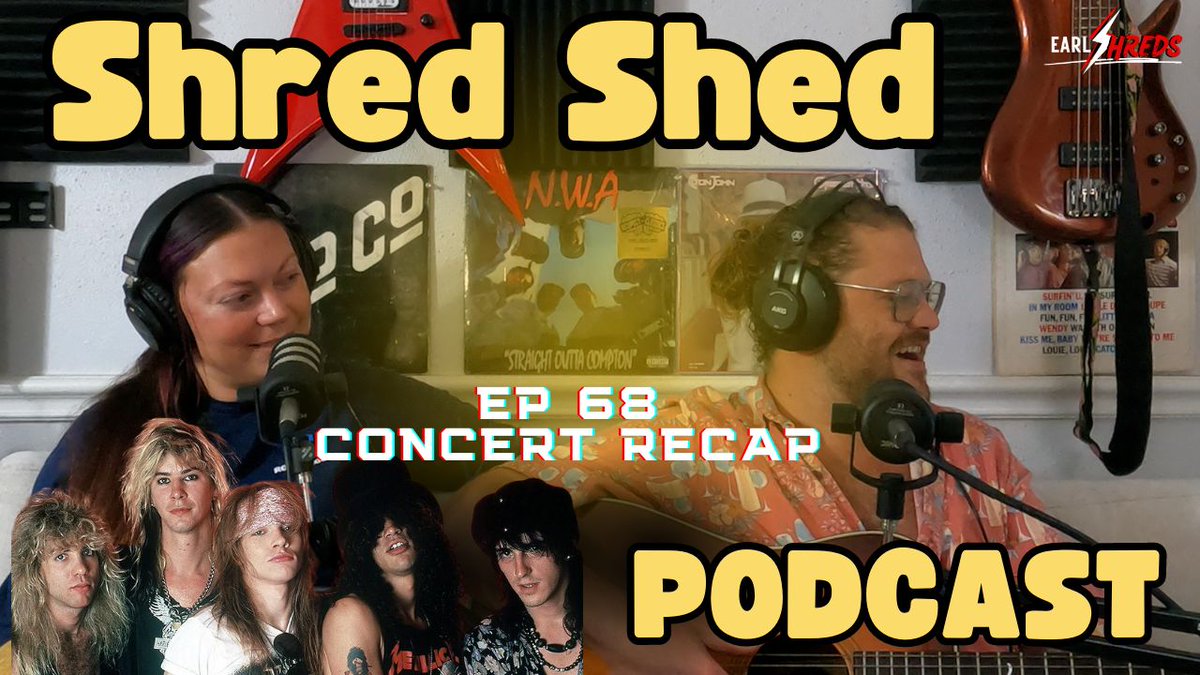 Check out the latest podcast episode, we talked about the GnR concert 

media.rss.com/earlshreds/fee…

#earlshreds #shredshedpodcast #shredshed #earl