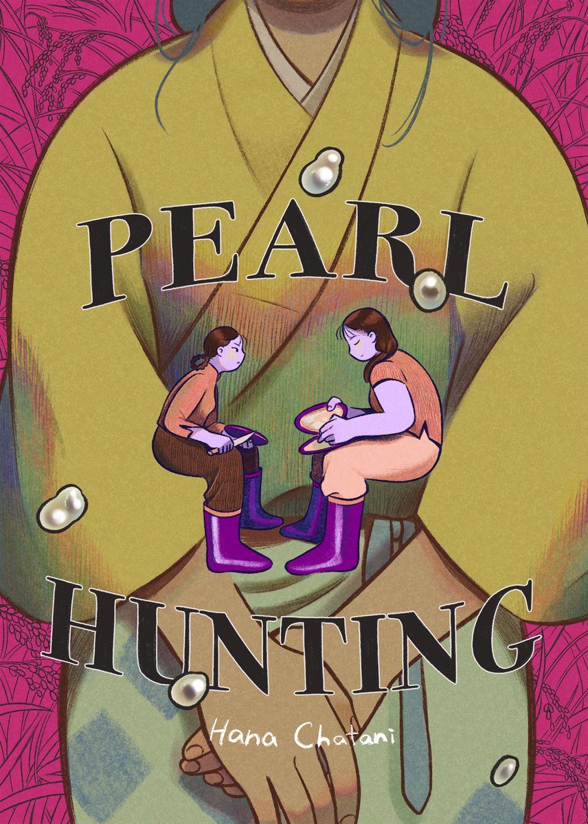 Pearl Hunting. 74pg. Mermaids. Curses. Creepy vibes. Shortbox Comics Fair. OUT NOW https://www.shortboxcomicsfair.com/shop/p/pearl-hunting-by-hana-chatani