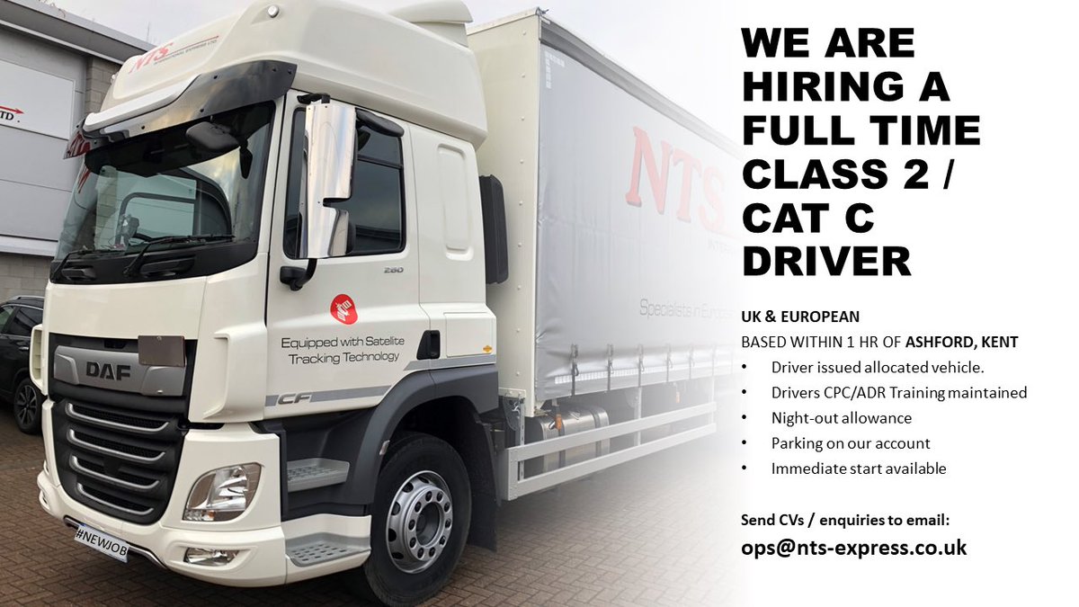 We are looking for a new member of the driving team #hgvdriver #newjob #ashfordkent