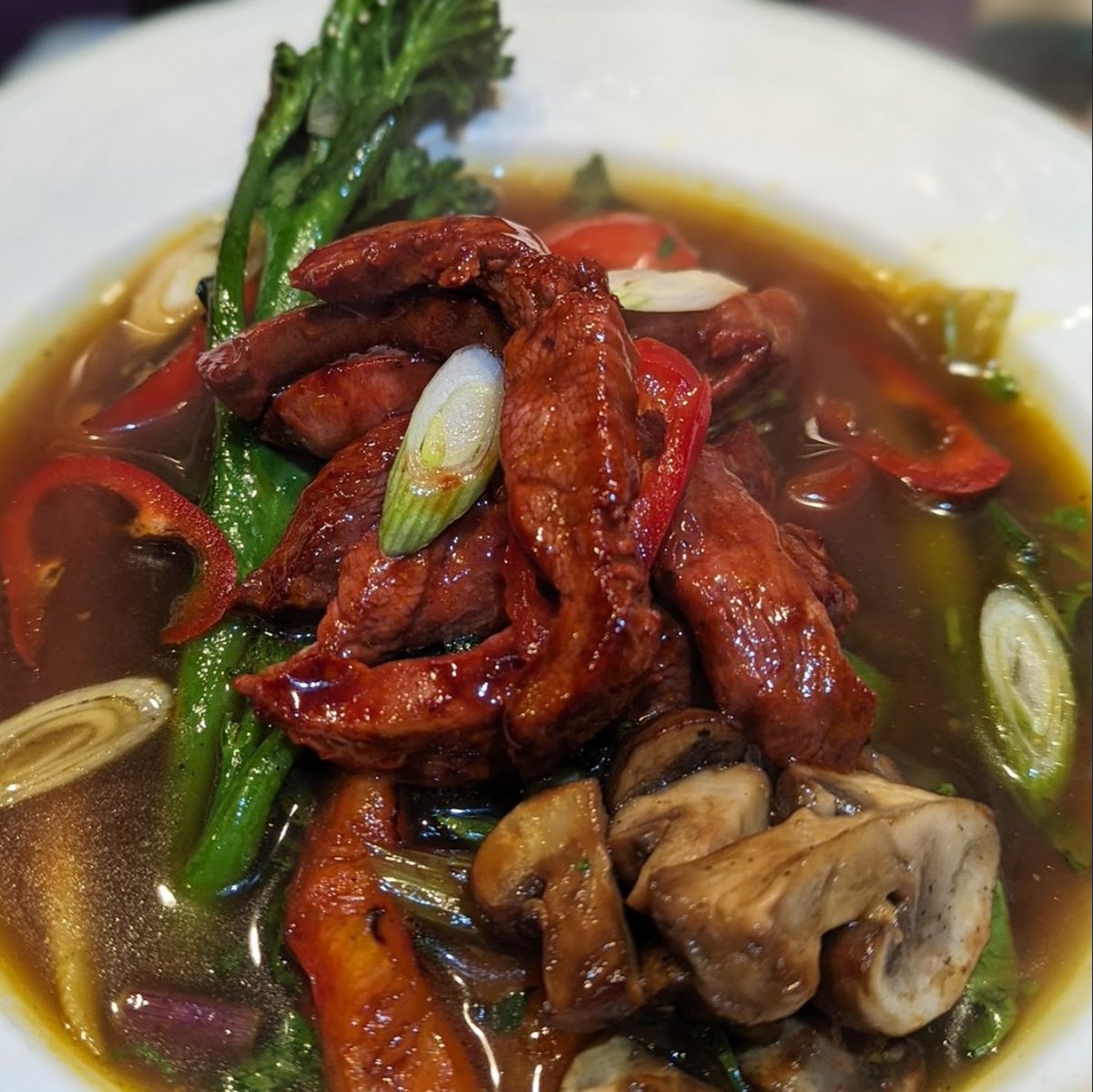 Char Siu Duck with Mushrooms, noodles and spicy broth 😮😍😊
<a href="/jamesmartinchef/">James Martin</a>

<a href="/staffordshire/">staffordshire</a>

<a href="/bbcgoodfood/">Good Food</a>

@BBCFood

<a href="/gbchefs/">Great British Chefs</a>

<a href="/jamieoliver/">Jamie Oliver</a>

<a href="/GMartidavies/">Martin B</a>

<a href="/ChefTomKerridge/">Tom Kerridge</a>

<a href="/SundayBrunchC4/">Sunday Brunch</a>