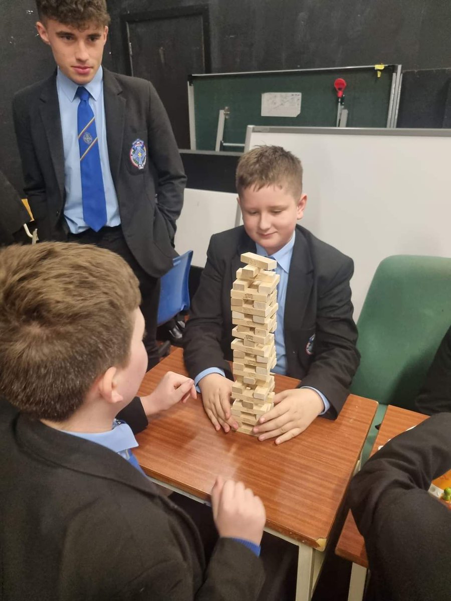 cbsomagh's tweet image. Lunchtime Games Club for Year 8 pupils started back with great participation and enthusiasm. Huge thanks to our Senior Prefects for helping out. Special gratitude to our Year 9 helpers Charlie Donaghy and Luke Breslin who helped to set up the stage. 
#CBSCommunity #lunchtimefun