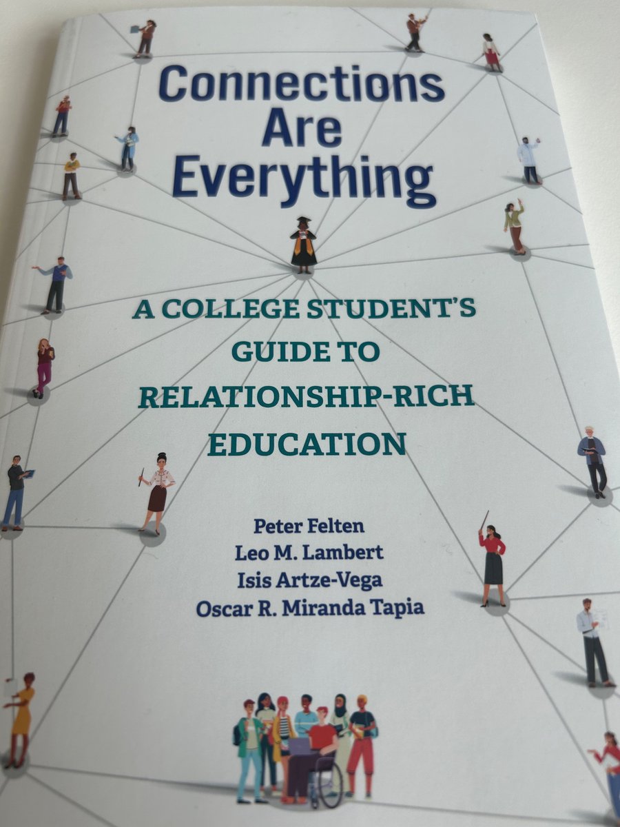 What a smart book! Loving the many stories and practical advice for students on the importance of human relationships. Thanks to @pfeltenNC and co-authors. And it is free! Recommend for students and staff. muse.jhu.edu/book/111986