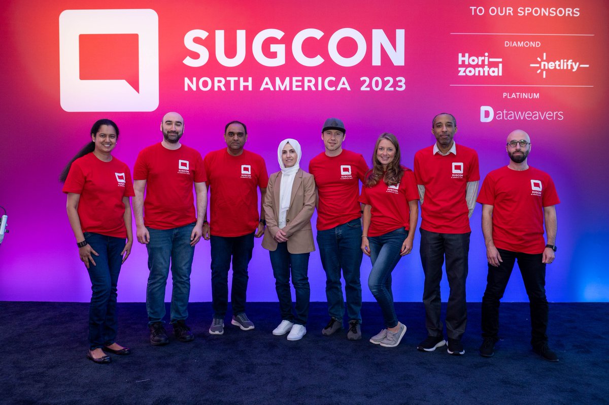 A big shoutout to our amazing organizing committee for their invaluable contributions in planning #SUGCON NA! 🙌 Your dedication and hard work are truly appreciated.  

#Sitecore #SitecoreCommunity #SUGCONNA