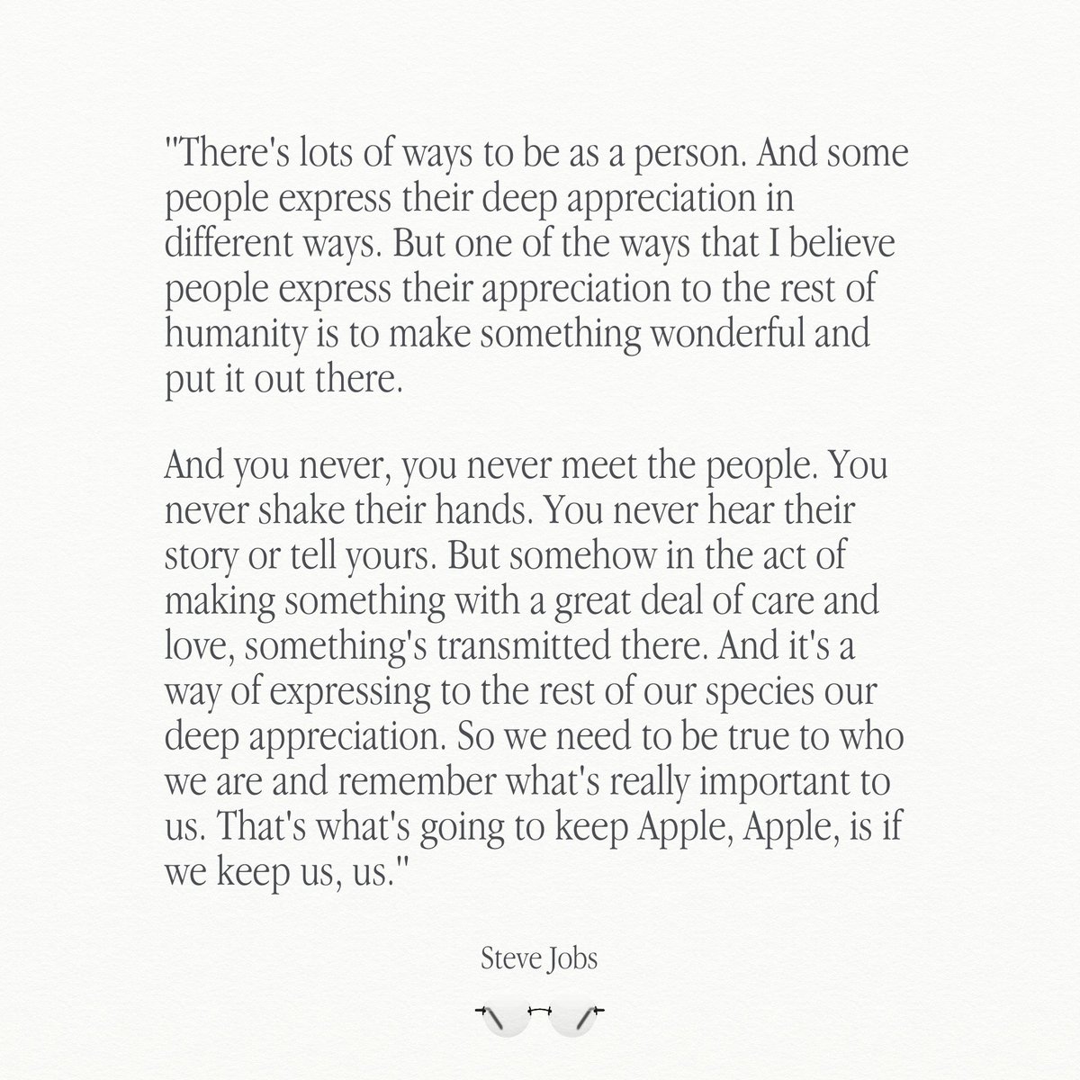 BasicAppleGuy's tweet photo. make something wonderful... https://t.co/QkRq2zO6EB