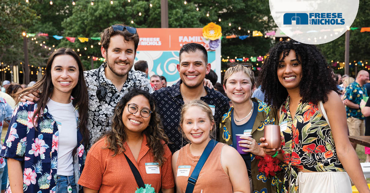 FreeseNichols's tweet photo. Our annual Family Reunion event occurred two weeks ago at our HQ in Downtown #FortWorth. It has become a favorite for our staff, who come together to celebrate our unique culture.

Want in? Join us! View job openings here: https://t.co/XxpfLQfA4R

#JoinFNI #EngageAsFamily #TBT https://t.co/8atXpzZqKk