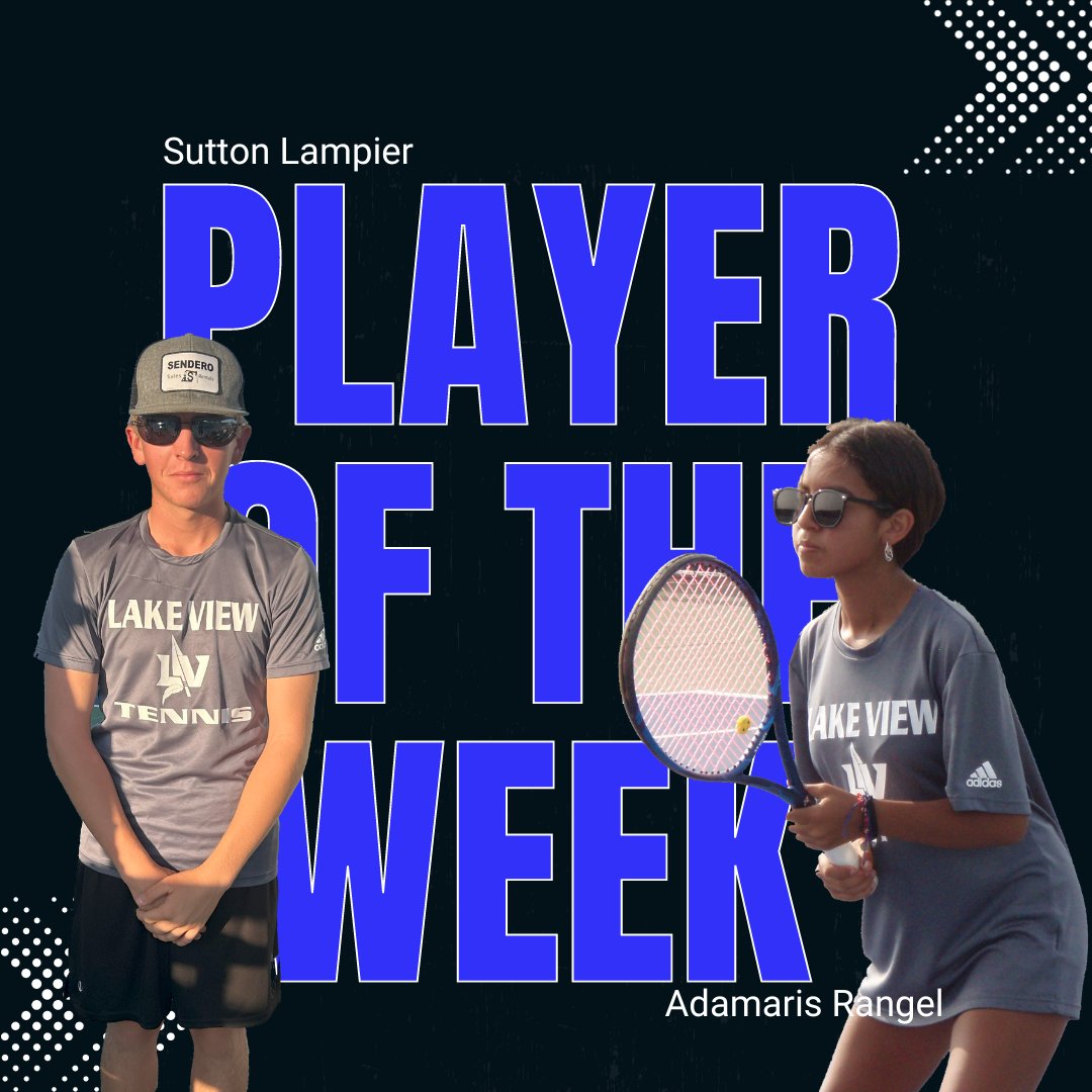 Congrats to our Players of the Week: Sutton Lampier and Adamaris Rangel. Both have drive, dedication, and energy that have helped get us to the playoffs!