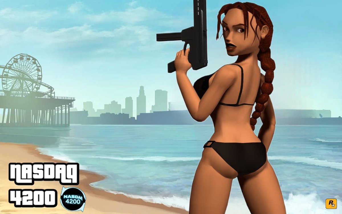 You thought Lara was done?

Oh she is just getting warmed up

The ticker is $NASDAQ

Edition 4200