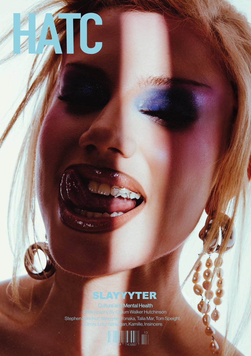 All eyes are on <a href="/slayyyter/">$</a> as she released her much anticipated 2nd Album Starfucker. 
 
Pre-order her cover online and watch her new video for ‘I Love Hollywood’.

hatcmagazine.com/store 

youtube.com/watch?v=U8gtVl…

#slayyyter #hatcmagazine #culture #mentalhealth #starfucker