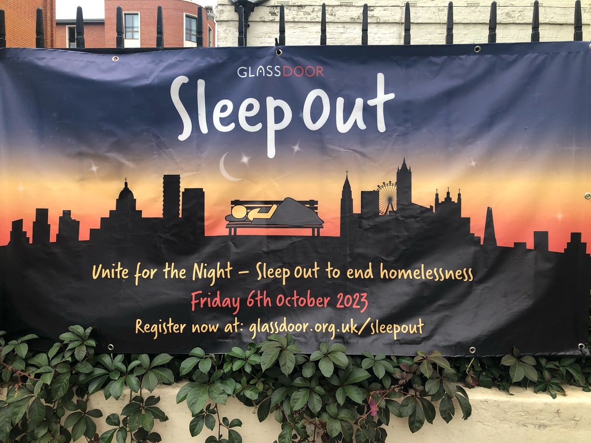 .@GlassDoorLondon’s annual Sleep Out returns to the Square tomorrow. Will you be joining us? -> dukeofyorksquare.com/whats-on/news/…