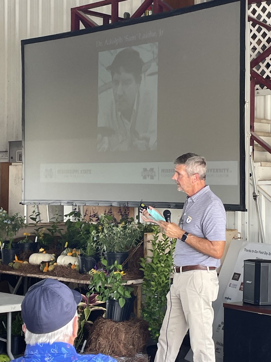 We are hosting the 50th #MAFES Ornamental Horticultural Field Day at the South Mississippi Branch Experiment Station!
