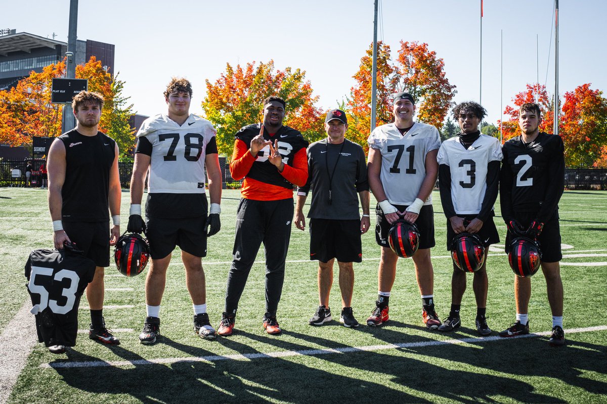 Scout Team Players of the Week! Outstanding work from these guys to get our team ready for Saturday night!