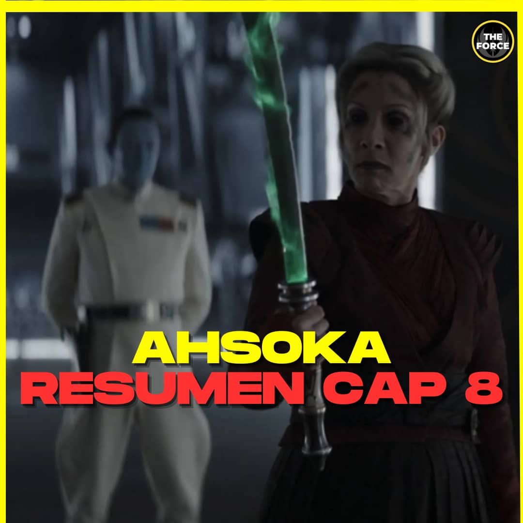 ¡CORRE A NUESTRO CANAL DE YOUTUBE!

Ya está disponible el resúmen del Capítulo 08 de AHSOKA.

Ve a por tu snack favorito y disfruta 📺

(link en bio)