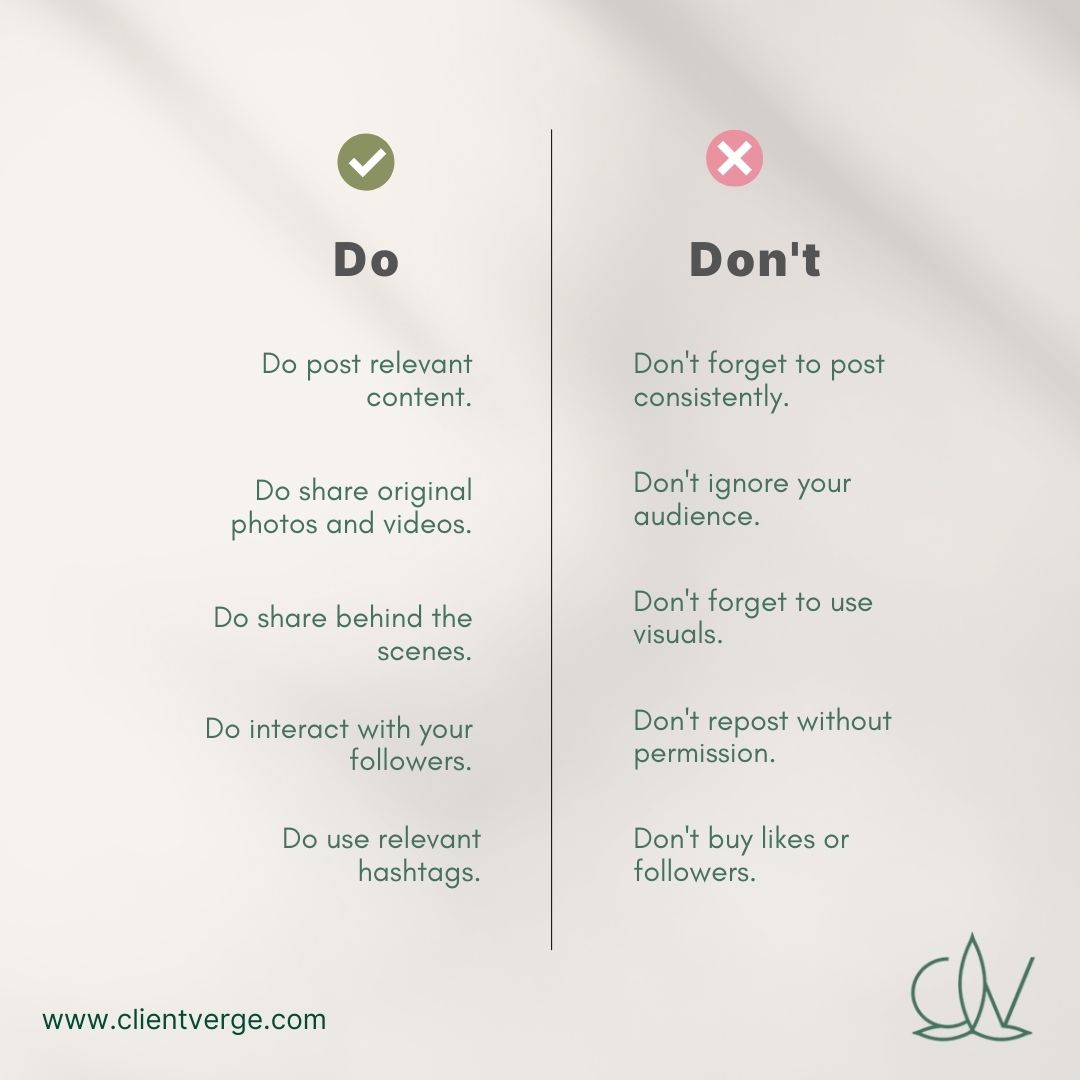 📝✅ Content Creation Guide: Check this out to uncover the essential do's and don'ts! 

Crafting compelling content is an art - let's master it together! 💡🚀 #ContentCreationTips #DosAndDonts #AudienceEngagement #ValueDrivenContent