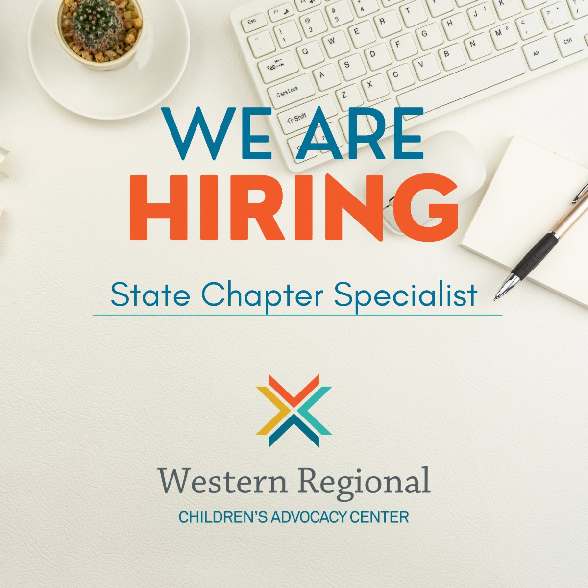 ChadwickCenter's tweet photo. ๐จWestern Regional Children's Advocacy Center (WRCAC) is hiring!๐จ
#WRCAC provides #training & technical assistance to #professionals involved in the #investigation, #prosecution, & #treatment of #ChildAbuse. Learn about all of our open positions at https://t.co/txpOmXhGcn. https://t.co/R8F8VwHeDV