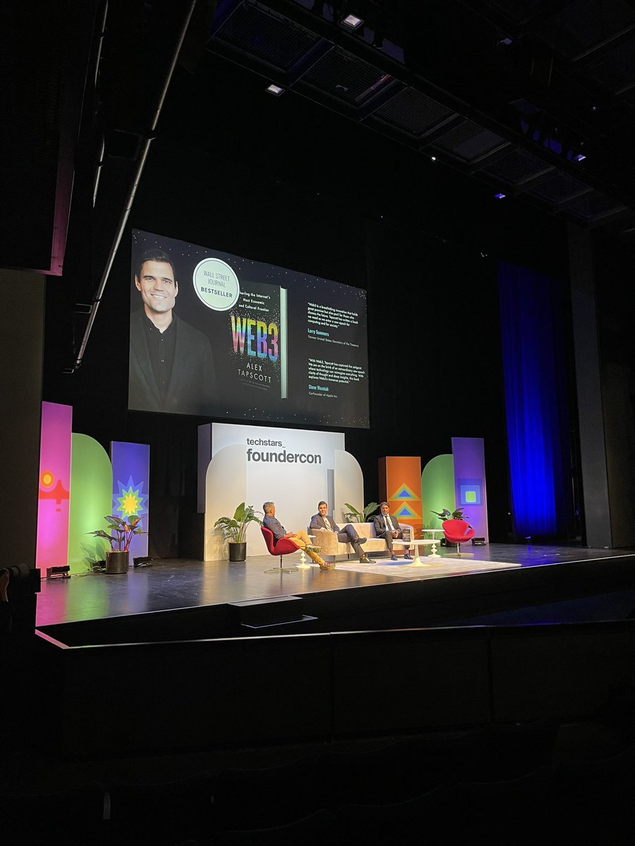 alextapscott's tweet photo. At @Techstars #FounderCon where I joined a discussion about Canadaโs burgeoning #web3 and tech industry.
Great insights from @SunilSharmaCo of @techstars and @RanaSarkar_ Canadaโs Consul General for SF.
Thanks for having me! https://t.co/7YdrmhZ8Xc