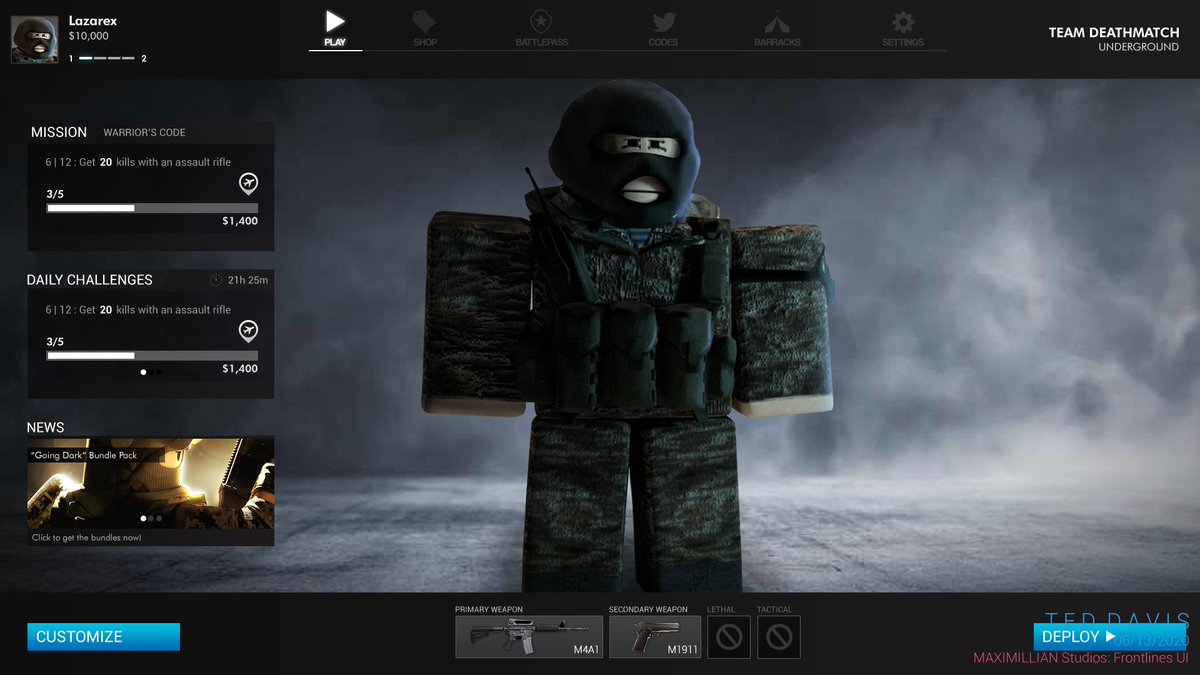 realteddavis's tweet photo. Found this old UI

#Roblox | #RobloxDev | #UI | #IndieDev | #GameDev | #ForHire https://t.co/dk9fYTJwHx
