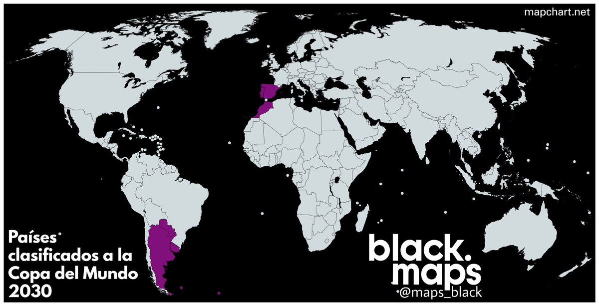 Países clasificados a la Copa del Mundo en 2030