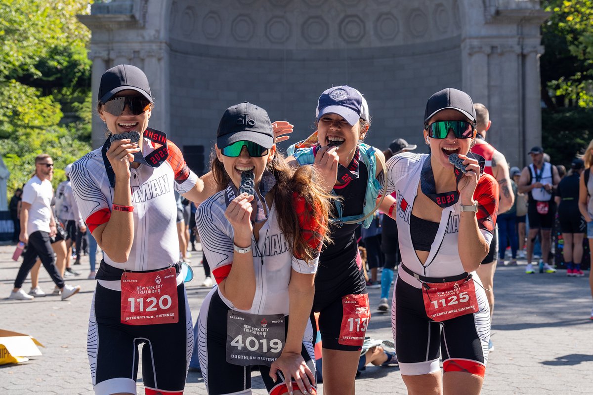 Congrats &amp; thank you to all who joined us at the 2023 NYC Triathlon! It was a pleasure hosting you &amp; we hope you enjoyed your experience with us in the heart of Manhattan. Results are posted &amp; photos from race day are available for download: nyctri.com/results-photos #NYCTri