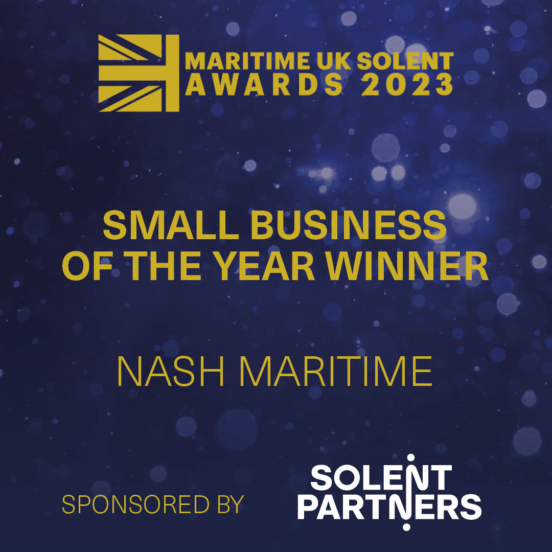 NASH Maritime Ltd is the winner of the Small Business of the Year Award at the Maritime UK Solent Awards! 🏆

This category is sponsored by @solentlep

muksolent.com

#MUKSolentAwards2022 #smallbusiness