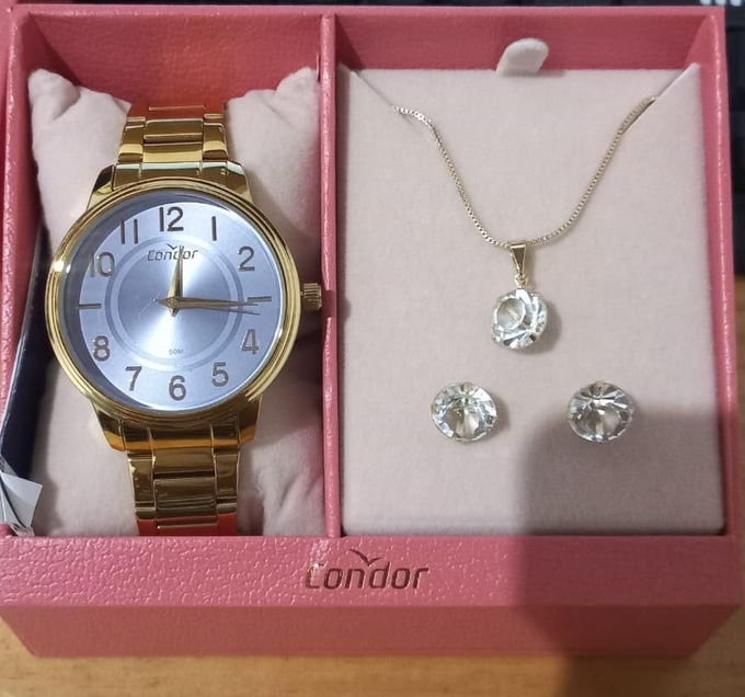 Kit Condor Feminino Dia A Dia Dourado – COPC21AEDR/K4G