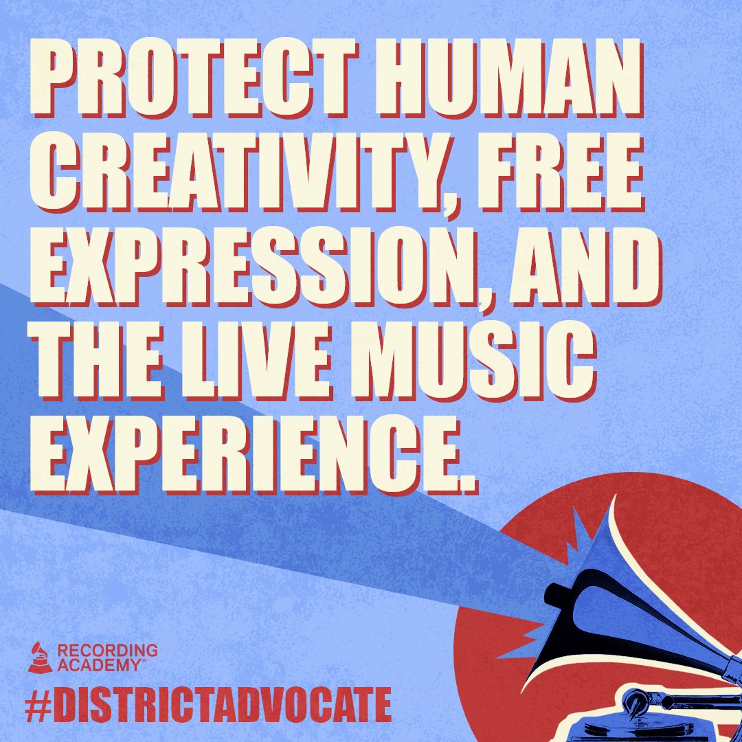 TracksAllDay's tweet photo. As a #DistrictAdvocate, I’m proud to join @GRAMMYAdvocacy and @RecordingAcad members nationwide today to fight for creators’ rights and urge Congress to support laws that protect our music community. #SupportMusic with us: https://t.co/K9pZQQQ6LT https://t.co/8jQjI5HI01
