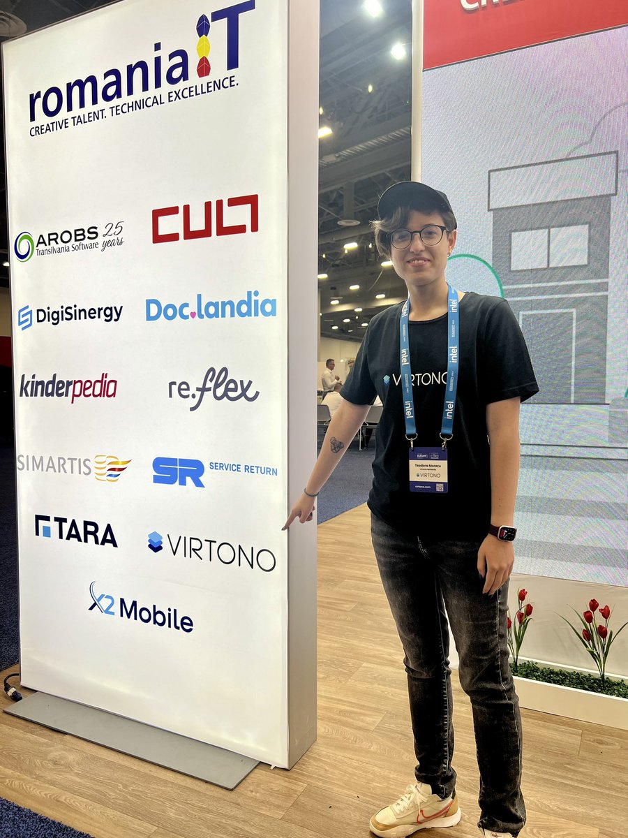 Virtono's tweet photo. We look back with joy on the memories, successes and authentic connections made last week, at our participation in MWC Las Vegas. It was a great experience and there will be others in the near future!

#mwc #lasvegas #tech #cloud #mobile https://t.co/zeC3TUtAsB