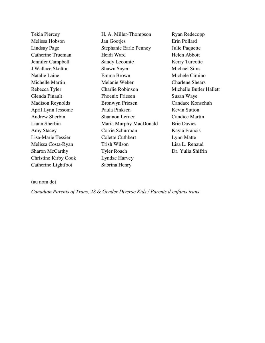 Un message de la part de parents d'enfants trans et non-binaires à toustes les Canadien-nes
#Cdnpoli #ProtectTransKids #FactsOverFear