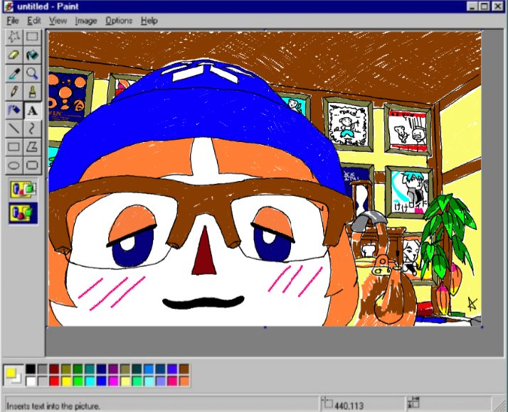 PookieDraws's tweet image. DAY 5 ALREADY!! Today's is Ms paint so I pulled out my 90s baby vibes and drew my animal crossing character/ house in ms paint! #cringetober #cringetober2023 #myartwork #digitalart #90sbaby #mspaint
