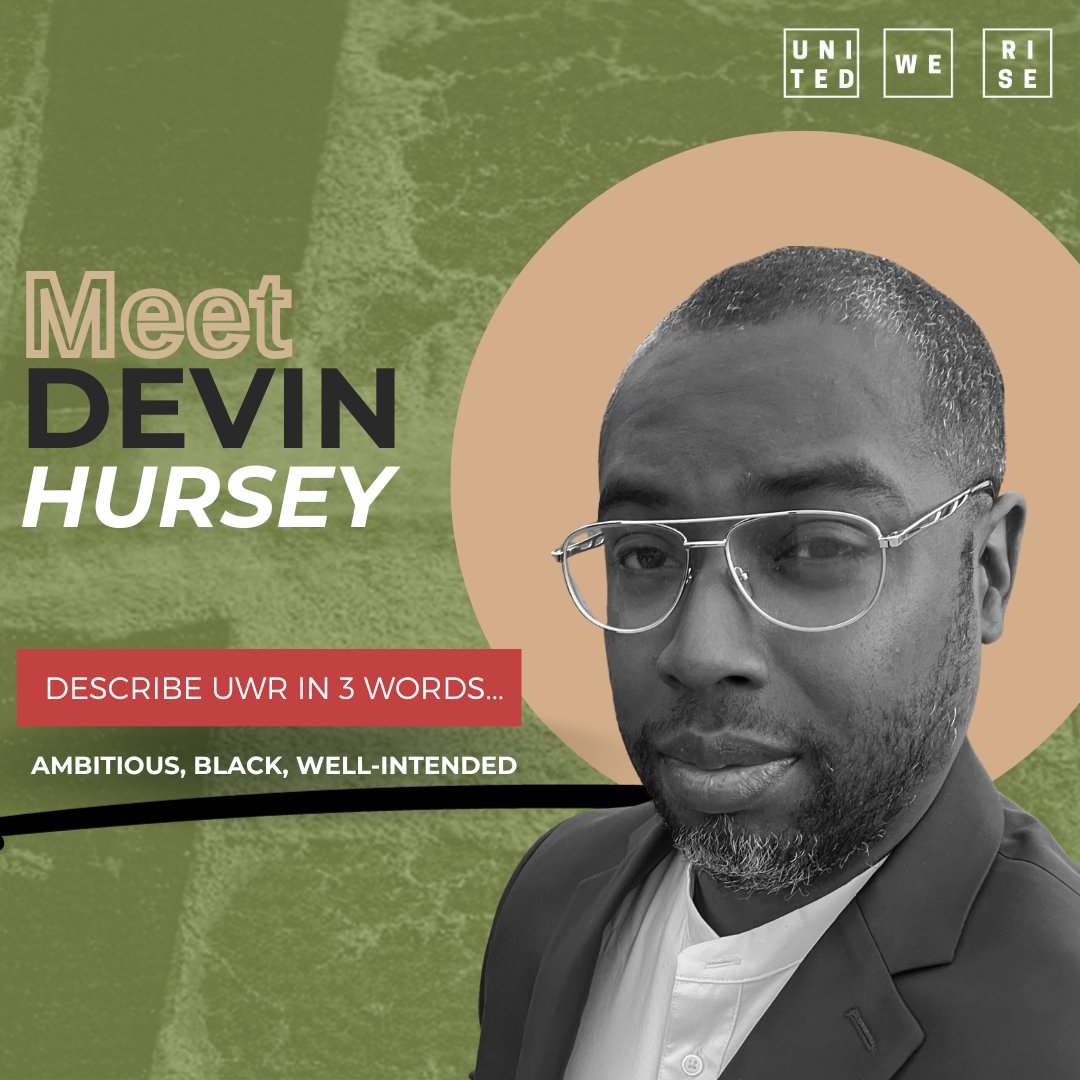 UnitedWeRi85792's tweet image. Meet Devin, one of our Planning Committee Members! 

Describe UWR in 3 Words: Ambitious, Black, well-intended

@Devin_thedood

#intersectionalwork #BlackPeople #intersectionalwork #unitedwerise #EveryBlackbody #Blackhealth #Blackhealthmatters #Blackexcellence #Blackleaders