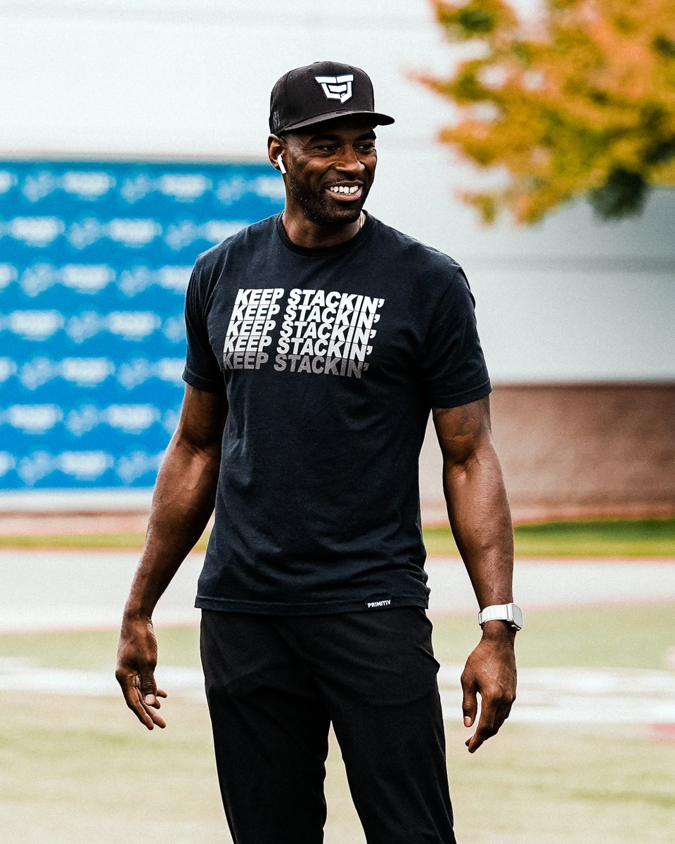 A mega guest at #Lions practice today @calvinjohnsonjr