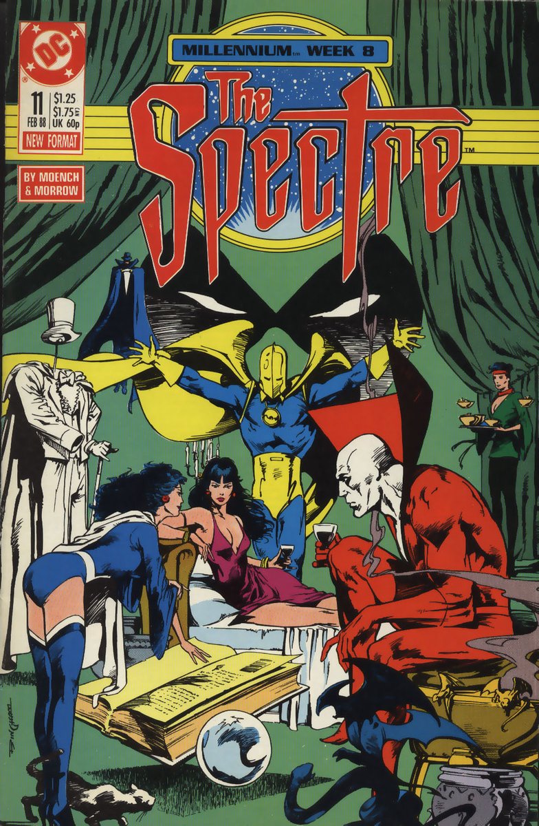 Jerry Bingham, The Spectre #11, 1988. 💫💫💫

#JerryBingham #TheSpectre
#DrFate #Zatanna #MadameXanadu #GentlemanGhost #PhantomStranger #Deadman #Enchantress