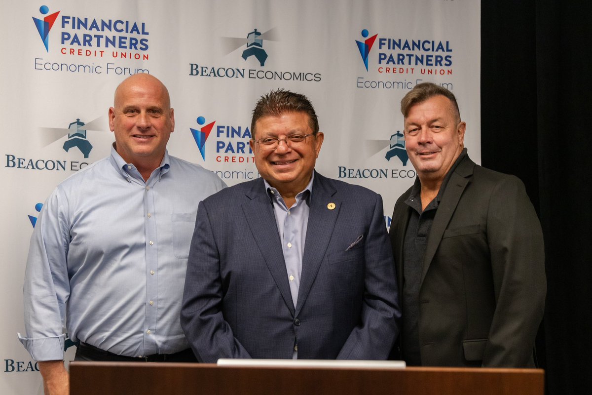FP_CU's tweet photo. Thank you to everyone who joined us for the 7th Annual Economic Forum! As always, Dr. Christopher Thornberg @BeaconEconomics shared great insights on the Southern California economy. Let’s continue the conversation on economic realities &amp; how we can build stronger communities!⁠ https://t.co/65i1Zl5JwB