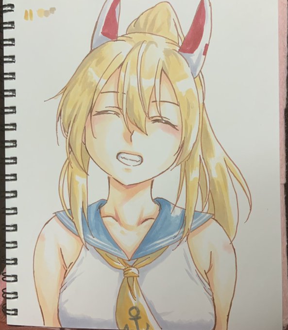 誕生日ですね!寝るまでが10/5です!これ、例の会にもっていこう…#アズールレーン #綾波生誕祭2023 