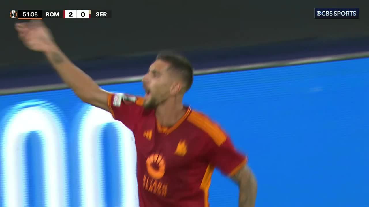 Lorenzo Pellegrini only scores beauties. 🤌What a volley. 🔥