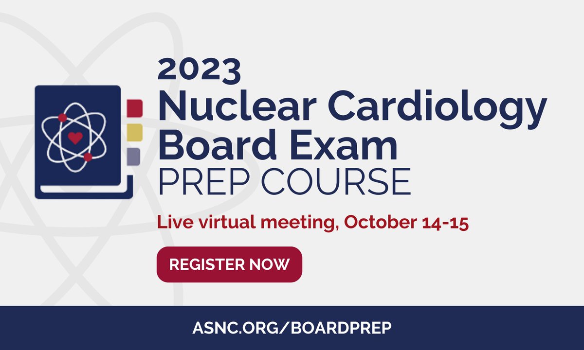 Join us for #NCBoardPrep live virtual meeting, Oct. 14-15! To-Do: ✅ Register today ✅ Take the 4 practice exams w/ 150+ questions ✅ Watch the 22 video lectures ✅ Test again ✅ Have questions? Submit in advance for faculty Q&A. Register here👉 bit.ly/3AlfFl7 #CVNuc