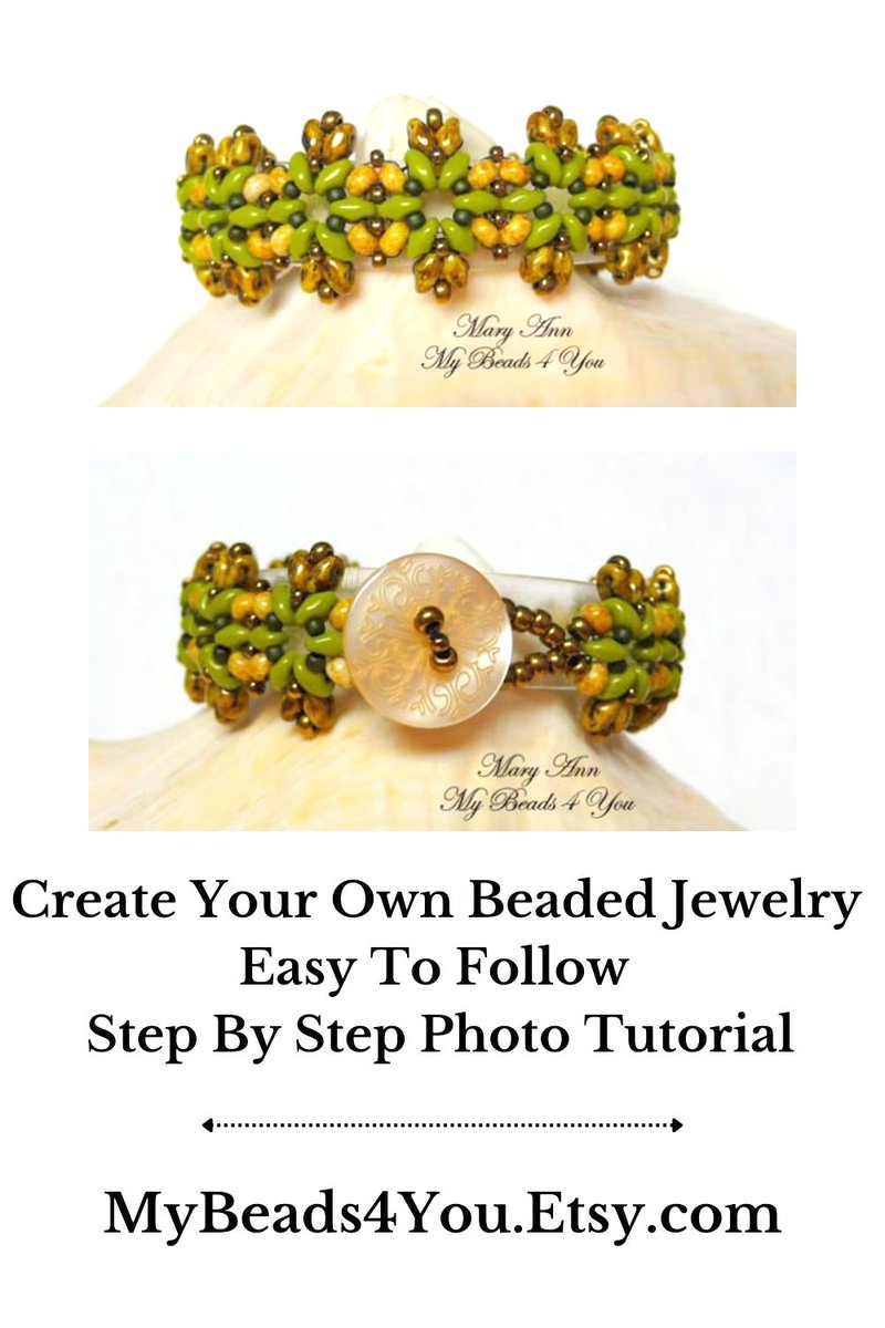 #etsycrafts #etsyshop #smilett23 #etsyteamunity #etsymntt #epiconetsy #handmadejewelry #fridaymorning  #diygifts #beading #seedbeadpattern #tutorials #etsyseller #craftshout #etsysocial
mybeads4you.etsy.com/listing/158587…