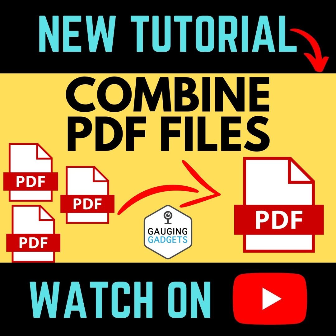 GaugingGadgets's tweet image. 👉youtu.be/LvNgES2IMP0 How to Combine PDF Files into One  #PDF #PDFfiles #pdfs