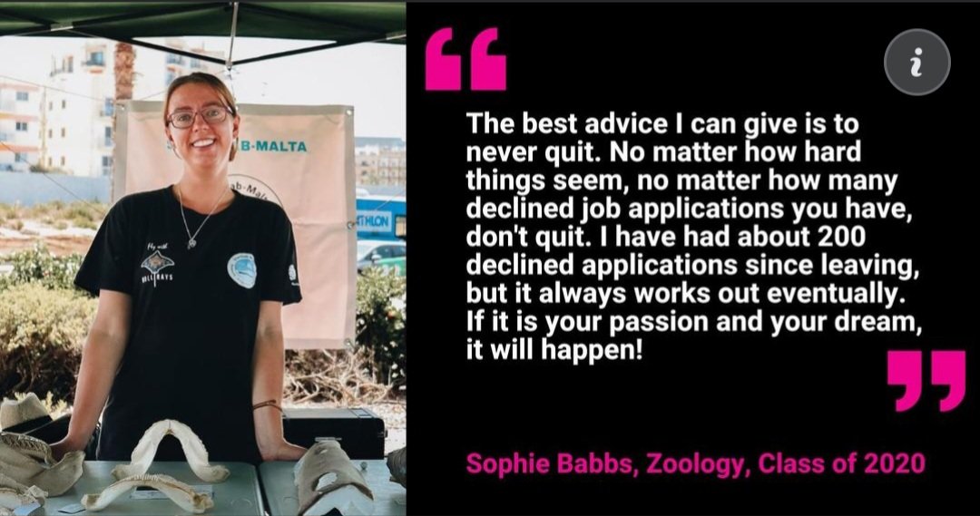 I'm really #proud of myself!! I'm <a href="/CumbriaUni/">University of Cumbria</a> "October Alumni Spotlight" and was asked to do an article about myself and how I got where I am now!! Give a read!! #Alumni #article #marine #marinebiologist
<a href="/UoCAlum/">University of Cumbria Alumni Association</a> 

cumbria.ac.uk/about/alumni/a…