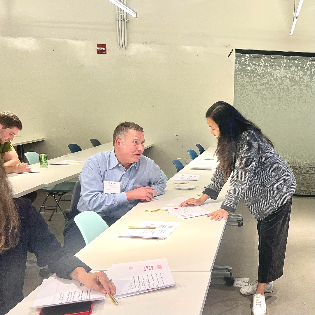 Chi_Innovation's tweet photo. Shoutout to Ari Krzyzek for guiding us through a personal branding session titled "The Power of You" last night! Our Ageless Innovators learned to craft brand statements rooted in their unique values. Thank you to MATTER for hosting us! More info: https://t.co/C3YCIixNkt https://t.co/IPwuNYeg0R