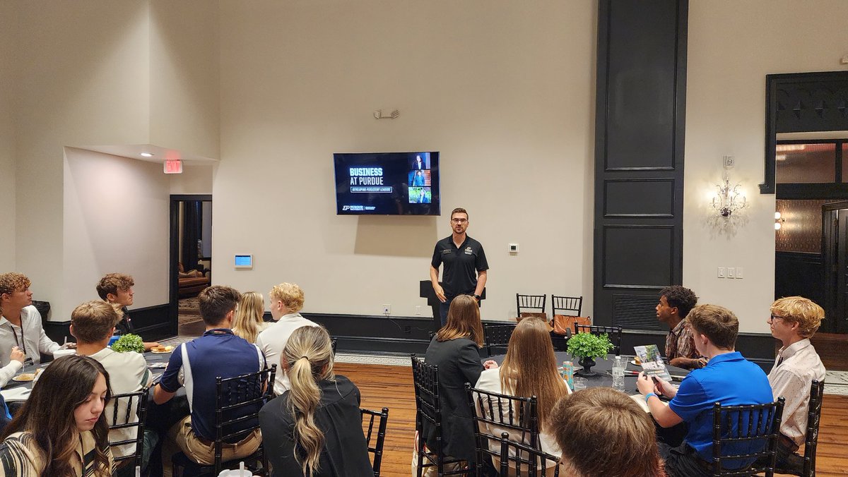 A.J. Frigo, Director of Recruitment for the Mitchell E. Daniels Jr. School of Business at Purdue joined us today. He shared valuable insight on the application process and tips on how to stand out. He also explained the different programs and resources unique to Purdue.
