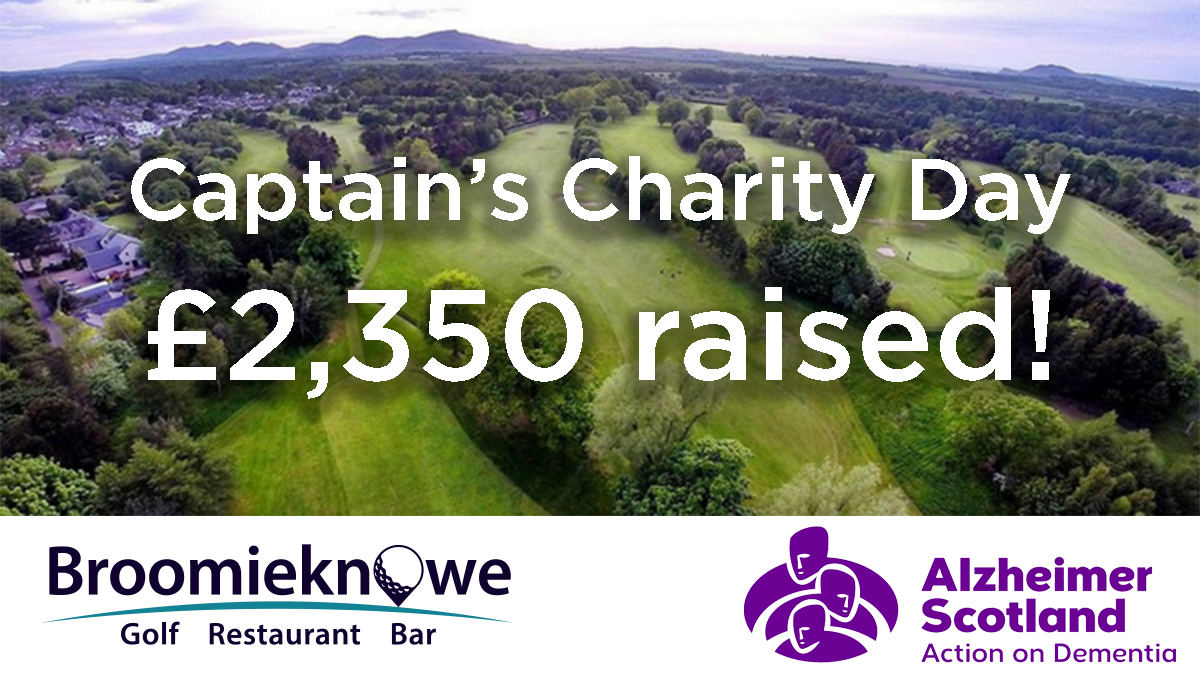 We raised £2,350 on Sep 17 for Alzheimer Scotland! Thanks all for your generosity during charity weekend - players, donors, and auction entrants. Special thanks to Leigh, Ross's Mum, Mark, bar staff, Kevin, and donors for making this happen.  #AlzheimerScotland #CharitySuccess