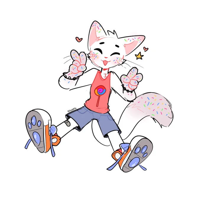 Sprinkle cat! Work for  