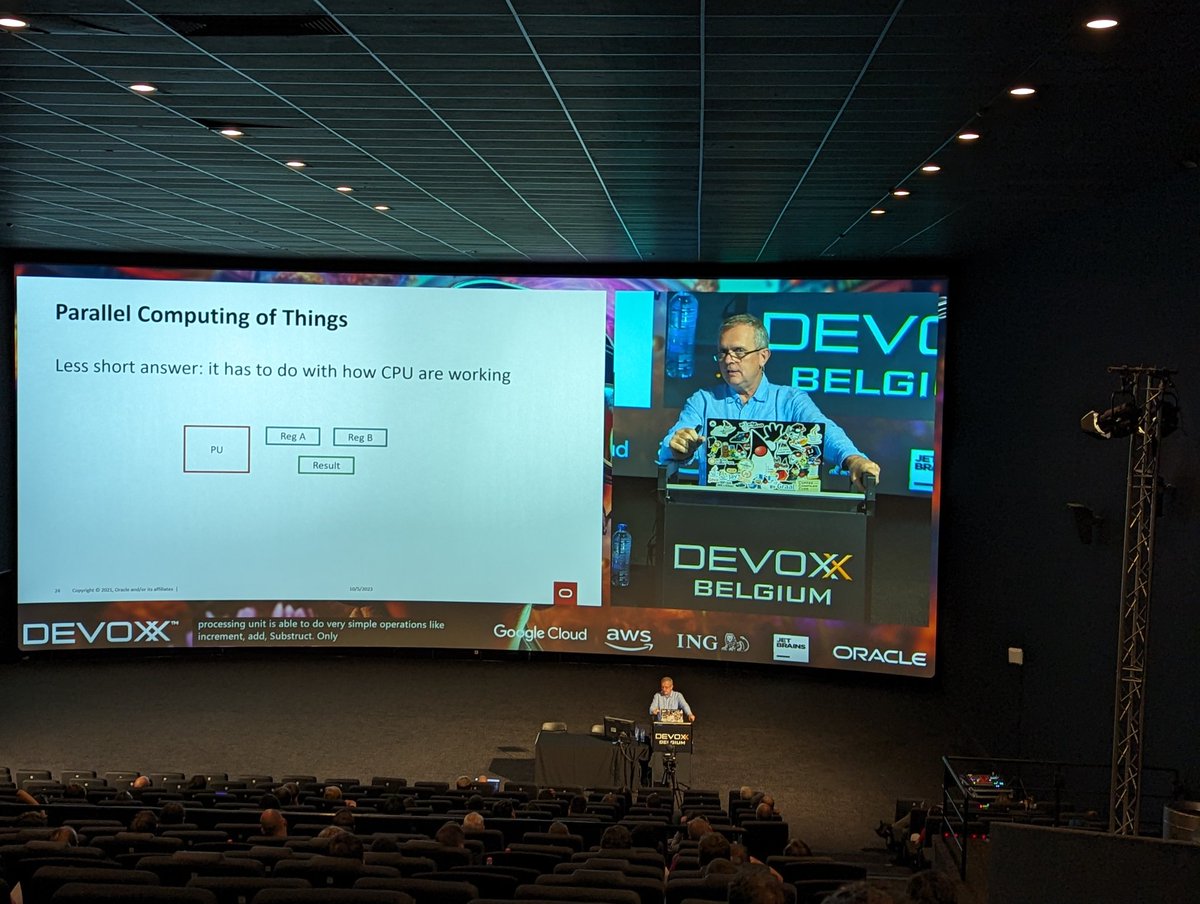 SIMD for Java with vector API by the brilliant <a href="/JosePaumard/">José Paumard</a>  at #Devoxx