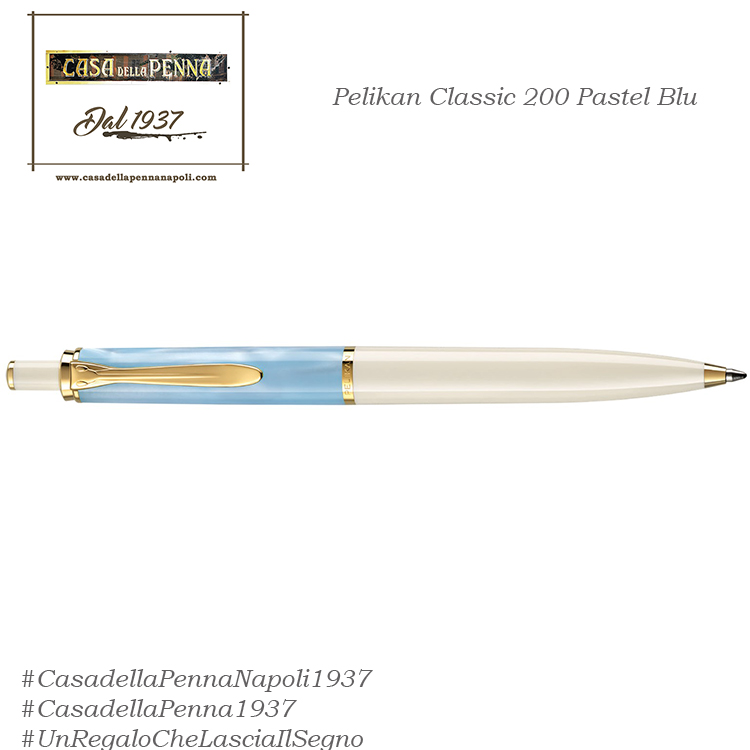 casadellapenna's tweet image. 🖋#Pelikan #Classic200 #Pastelblue
👉affascina per le sue morbide nuance #blupastello che riprendono le sfumature del #cielo. 
🌐casadellapennanapoli.com/home/1409-peli…
❣#CasadellaPennaNapoli1937 #CasadellaPenna1937 #pen #fountainpen #penna #sfera #stilografica #ballpointpen
🛍#shoponline✈