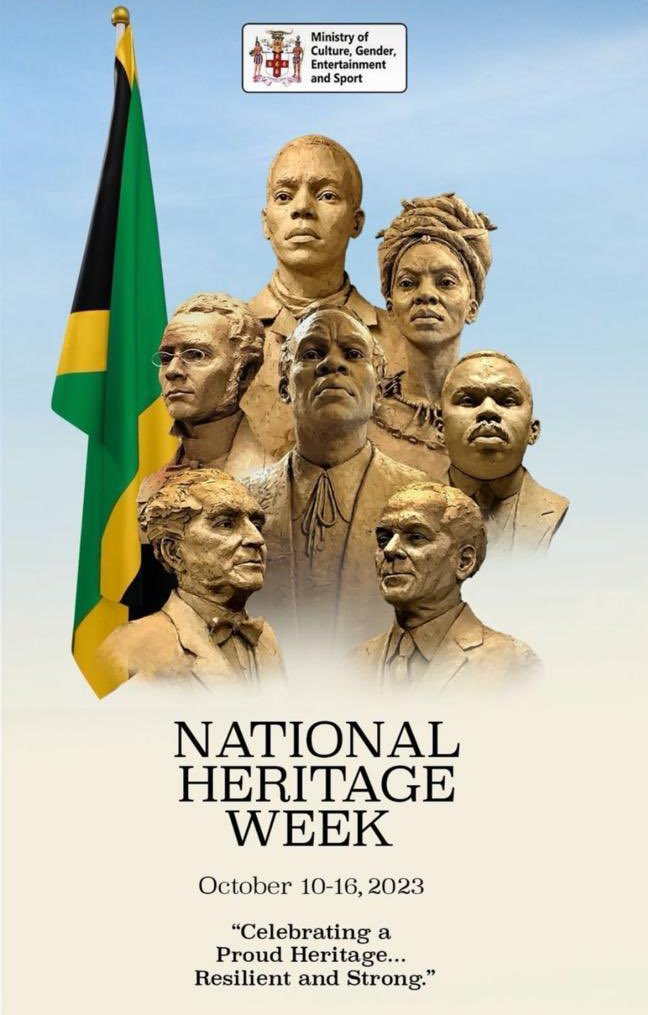 Let us show respect and appreciation for the sacrifice of our National Heroes and the everyday heroes who continue to give of themselves in service to Jamaica. 
#HeritageWeek2023
#SettingThingsRight #ResilientandStrong
#BuildingJamaica