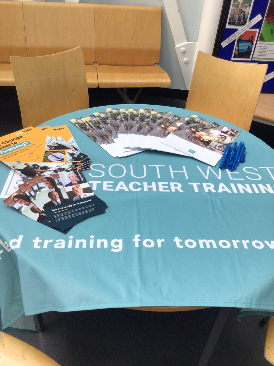Looking forward to launching recruitment season at our event tonight at West Exe School! #Exeter #ITT #getintoteaching