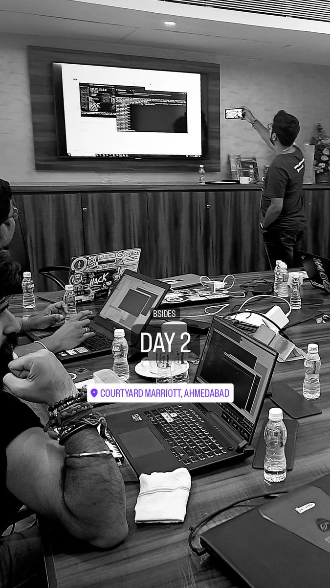 Thanks for the amazing training <a href="/RandomDhiraj/">Dhiraj</a> &amp; <a href="/p1ngfl0yd/">Zubin</a>  sir 
.
.
.
.

<a href="/bsidesahmedabad/">Security BSides Ahmedabad</a> <a href="/cyberboyIndia/">Shashank | CredShields</a> <a href="/niksthehacker/">nikhil(niks)</a>